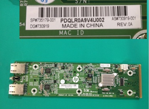 SPS-PCA ETHERNET AGGREGATOR BRD - 735179-001