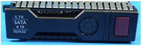 SPS-DRV HDD 4TB 6G 5.7K 3.5 SATA SC - 761932-001