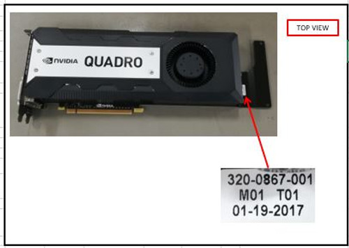 SPS-PCA Quadro K6000 12GB PCI-e GEN3 V2 - 762007-002