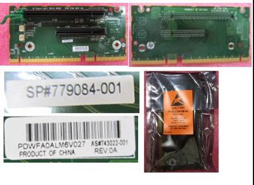 SPS-PCA DL180 Gen9 2PCIE X16/X8 riser - 779084-001 SPS-PCA DL180 Gen9 2PCIE X16/X8 riser - 779084-001