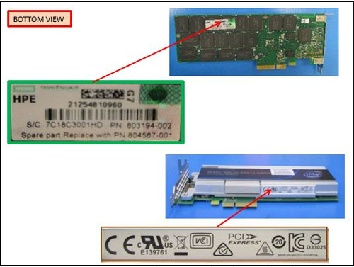 SPS-PCIe Accelerator: 1.6TB NVMe ME PLP - 804567-001