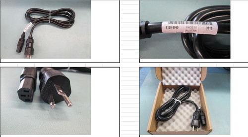 PWR-CORD OPT-930 3-COND 2.5-M-LG ROHS - 8120-8945