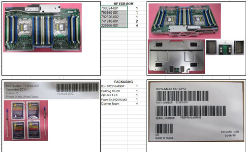 SPS-Mezz for CPU - 812910-001