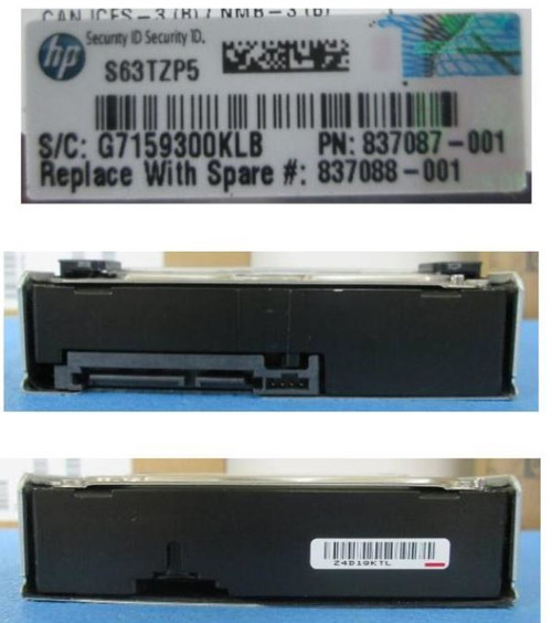 SPS-DRV HD 6TB 6G 7.2K 3.5 SATA MDL QR - 837088-001 SPS-DRV HD 6TB 6G 7.2K 3.5 SATA MDL QR - 837088-001
