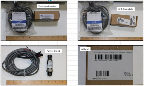 SPS-PRESSURE TRANSDUCER 192655 - 839203-001