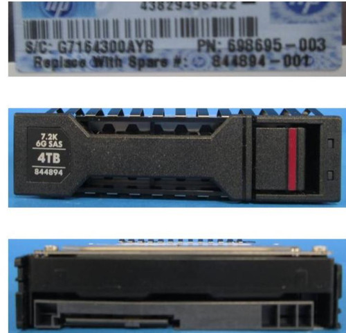SPS-DRV HDD 4TB 6G 7.2K 3.5 SAS - 844894-001 SPS-DRV HDD 4TB 6G 7.2K 3.5 SAS - 844894-001