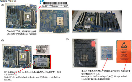 SPS-PCA M/B ML110B - 846956-001
