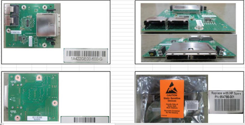 SPS-PCA Pass Through Board w/redrive - 854766-001