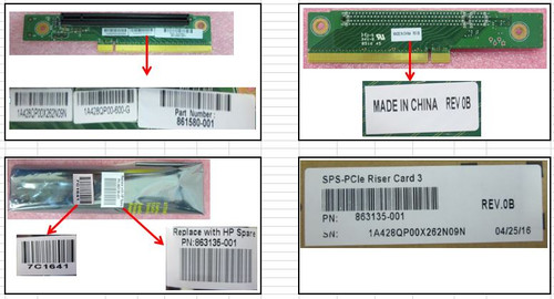 SPS-PCIe Riser Card 3 - 863135-001 SPS-PCIe Riser Card 3 - 863135-001
