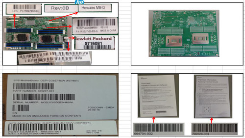 SPS-MotherBoard: OCP+2GbE/HSW (407/807) - 869297-001