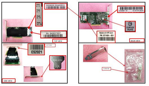 SPS-PCA Card: 9361-16i w/Cache - 871484-001