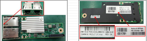 SPS-PCA mLOM Gen3 2p 10GbE BT C620 - 872163-001 SPS-PCA mLOM Gen3 2p 10GbE BT C620 - 872163-001