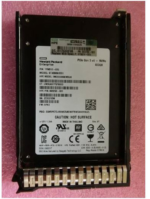 SPS-DRV SSD 400GB SFF NVMe x4 MU SCN DS - 875874-001 SPS-DRV SSD 400GB SFF NVMe x4 MU SCN DS - 875874-001