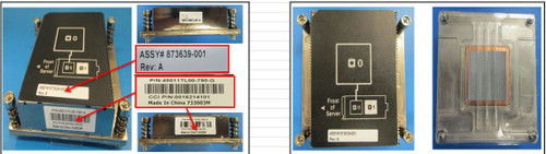 SPS-Heatsink 1 (CL58XX) - 876123-001