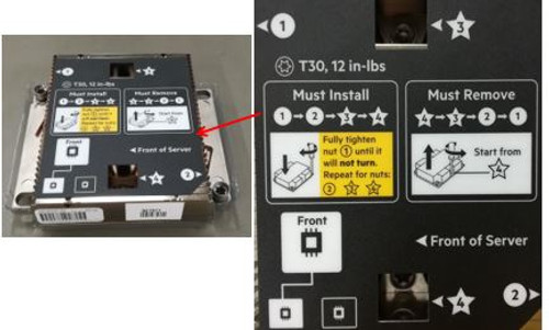 SPS-Heatsink CPU2 BL460cGen10 - 877965-001