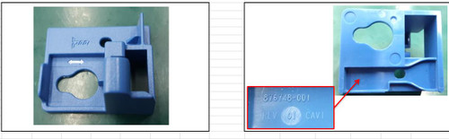 SPS-Holder; plastic; GPU FL - 878630-001