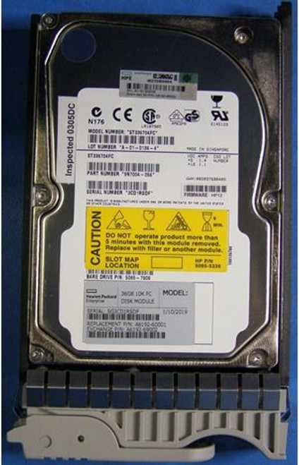 VA 7100 36GB 10K RPM DISK DRIV - A6192-69002