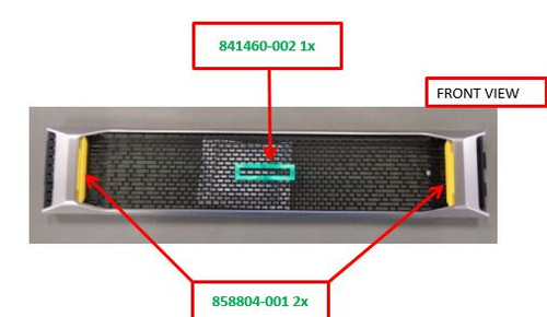 SPS-Bezel; HPSD; 2U - P01641-001 SPS-Bezel; HPSD; 2U - P01641-001
