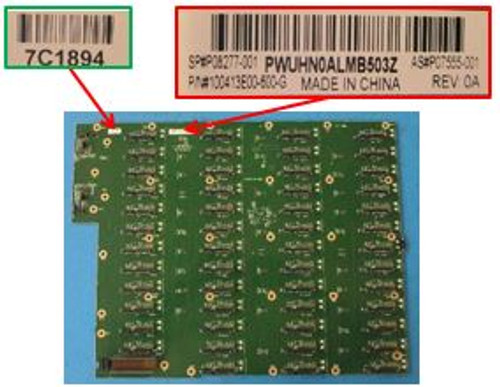 SPS-PCA Front HDD Backplane - P08277-001
