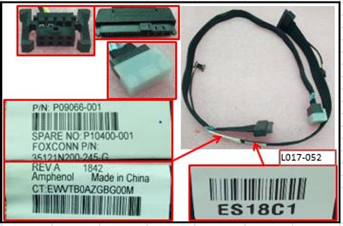 SPS-HDD 1-2 HDD 3-4 NVME/Pwr Cable Kit - P10400-001 SPS-HDD 1-2 HDD 3-4 NVME/Pwr Cable Kit - P10400-001