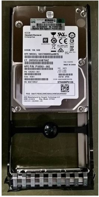 SPS-DRV SAS 600GB SFF HDD 15K SS20000 - P12102-001 SPS-DRV SAS 600GB SFF HDD 15K SS20000 - P12102-001