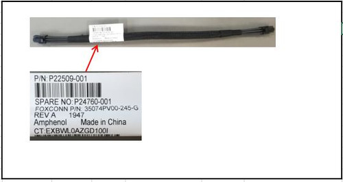 SPS-cbl; PWR_8SFF BP to HDD PW - P24760-001