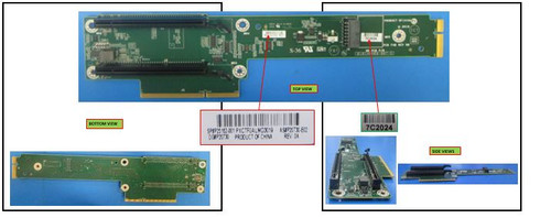 SPS-PCA e910tx16FHFL+x8HHHL PCIe board - P25162-001