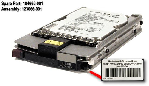 SPS-DRV;HD;9GB;WU2; 80 PIN;1  - 104665-001