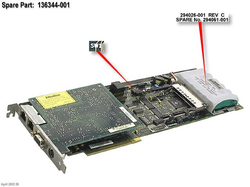 SPS-BD;RIB2/PCI LAN - 136344-001 SPS-BD;RIB2/PCI LAN - 136344-001