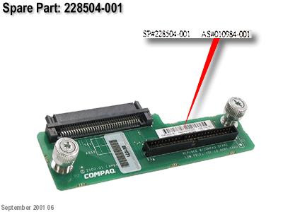SPS-BD;CD MULTI-BAY ADAPTOR - 228504-001