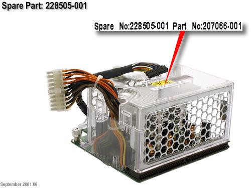 SPS-CONVERTER;DC W/BKPLN - 228505-001