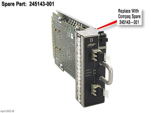 SPS-BD;I/OB;REM FIBR CHNL LOOP - 245143-001 SPS-BD;I/OB;REM FIBR CHNL LOOP - 245143-001