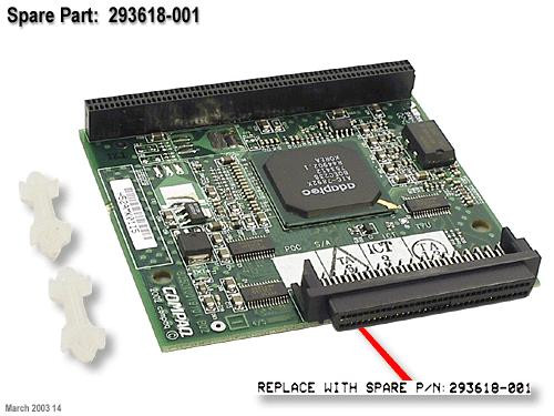 SPS-MODULE;SCSI - 293618-001 SPS-MODULE;SCSI - 293618-001