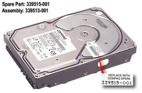 SPS-DRV HD 9GB WULTRA SCSI - 339515-001