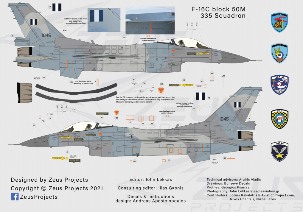 Zeus Decals HAF Vipers Part 1 - GasPatch Models