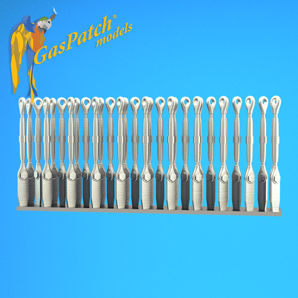 Metal Turnbuckles Type B (30 items)