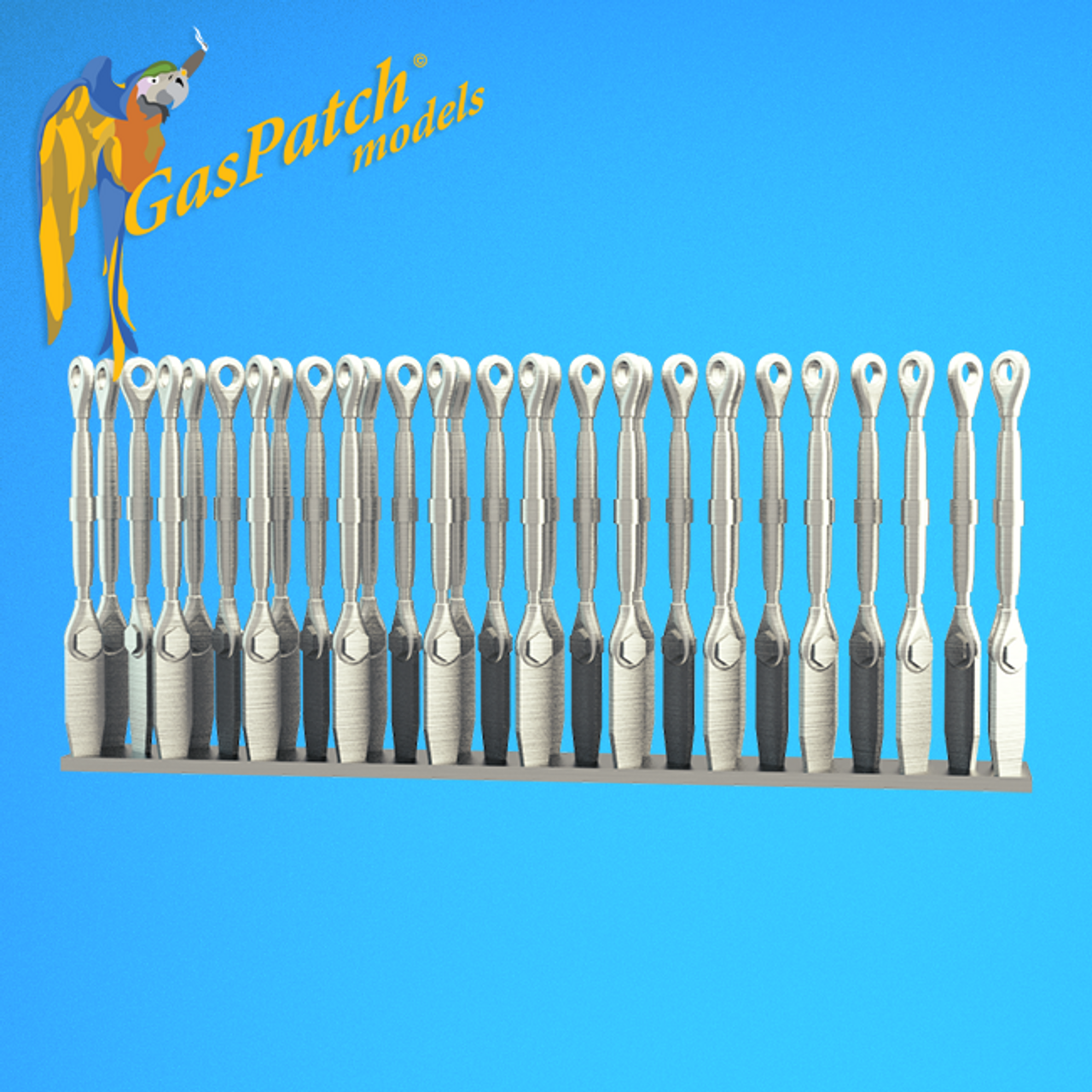 Metal Turnbuckles Type A 1/48 GasPatch Models