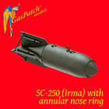 German Bomb WWII SC250  Stabo 1/48  (4 pieces)