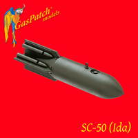 German Bomb WWII SC50  1/72  ((8 pieces)