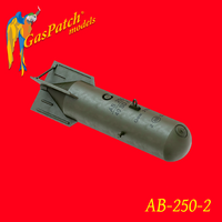 German Bomb WWII AB250   1/48  (4 pieces)