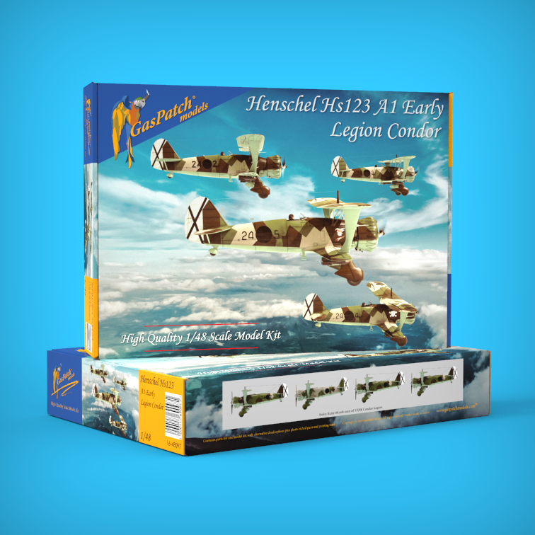 Henschel Hs 123 A1 Early - GasPatch Models