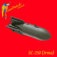 German Bomb WWII SC250 1/72 (4 pieces) - GasPatch Models