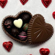 Chocolate Heart Truffle Box
