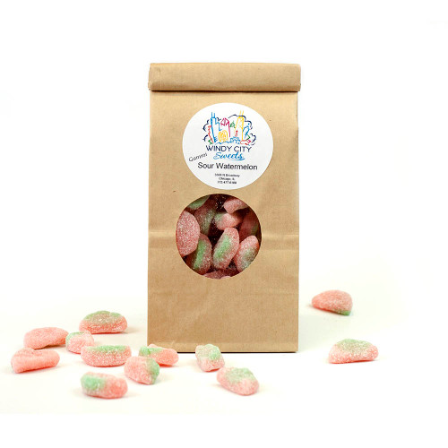 Sour Watermelon Gummi Slices Sour Watermelon Gummi Slices