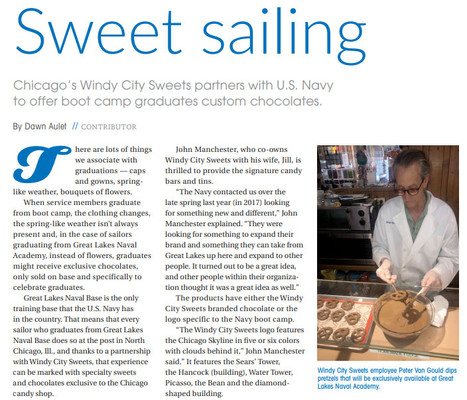 Chicago’s Windy City Sweets Partners with U.S. Navy to Offer Boot Camp Graduates Custom Chocolates