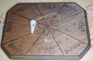 Medium Pendulum Spirit board SET in COFFEE Medium Pendulum Spirit board SET in COFFEE