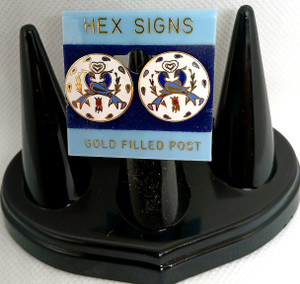 Double Distlefink HEX Earrings 