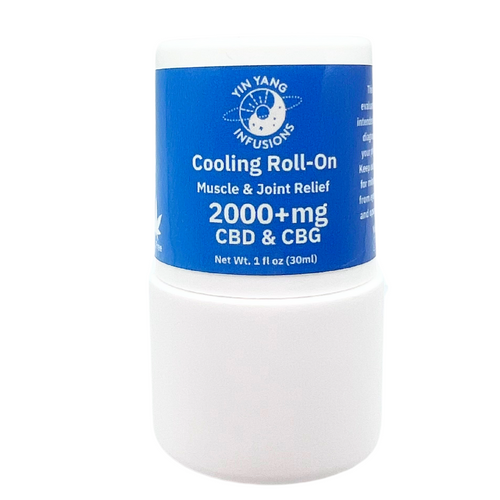 Cooling CBD and CBG roll on 2000mg 