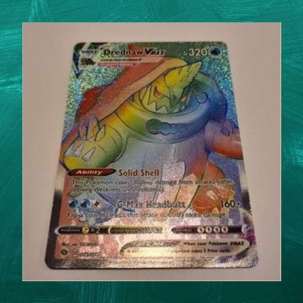 professor's letter pokemon card Pikachu VMAX Rainbow