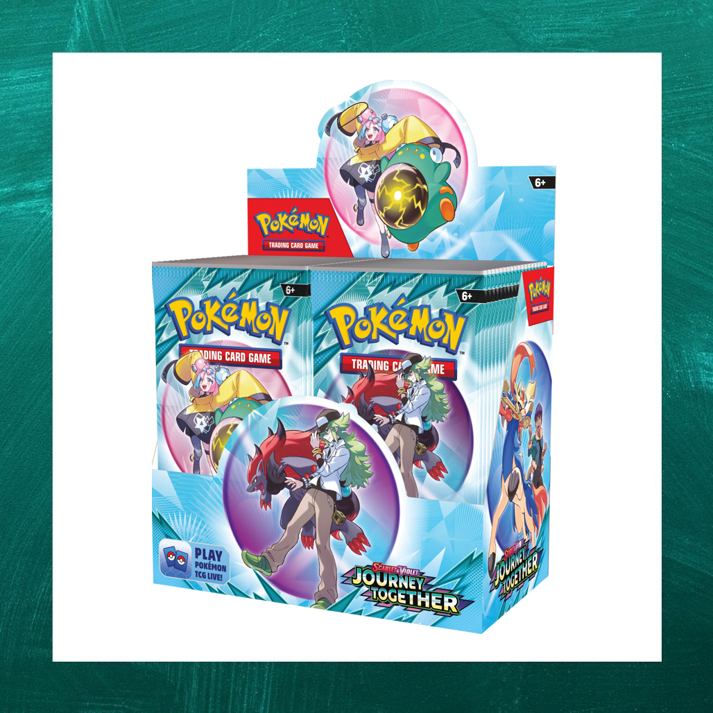 pokemon journey together booster box case Amazon.com: Pokemon TCG: Scarlet & Violet—Journey Together Enhanced Booster  Display Box (36 Packs) : Toys & Games main image 1